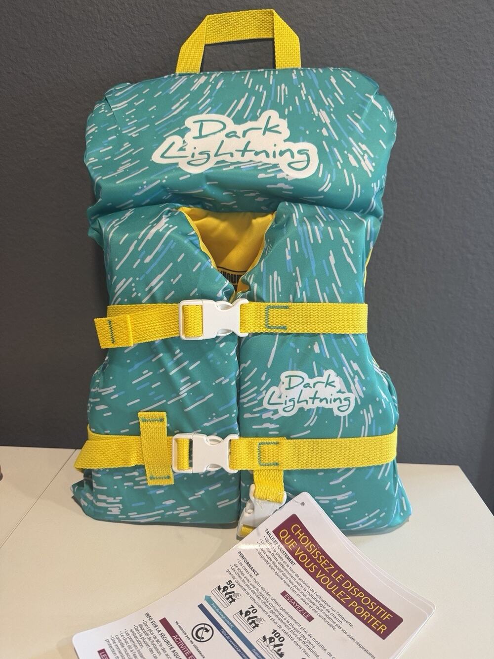 USCG Approved Infant Life Jacket 0-30 lbs, Swim infant vest (0-30lbs) - Green